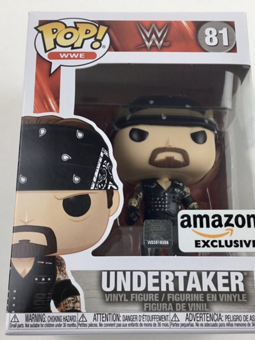 Funko Pop Boneyard Undertaker #81 WWE New in Box NIB Collectible Rare HTF Gift